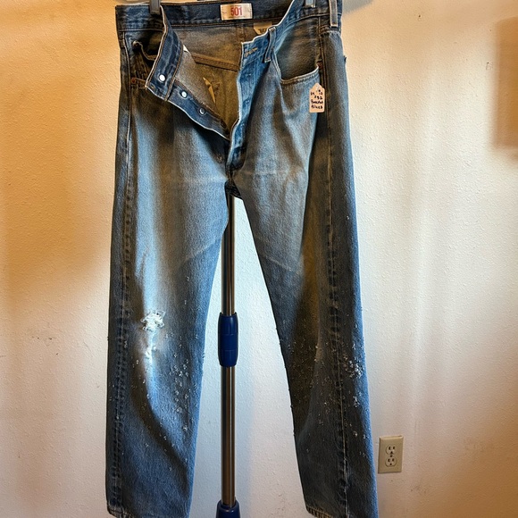 Embellished by RDG "Buckshot Blues"   sizes 32 thru 38 waist the inseam is 32 - Picture 13 of 14